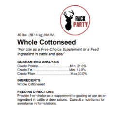 Rack Party™ Whole Cotton Seed 