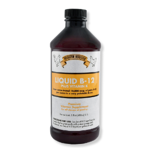 Rooster Booster® Liquid B-12 Plus K for Poultry Rooster, Booster®, Liquid, B-12, Plus, K, Poultry, TDL, Industries, Health, Care, Vitamins, supplement, pure, B-12, Vitamin, K, fowl supplements