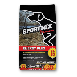 Sportmix® Energy Plus 24/20 034846700916, SPORTMiX® Energy Plus Adult Mini Chunk 24/20, Formulated for highly active dogs, provides high level of energy, dog food, breeder dog food, working dog food, dry dog food, premium dog food