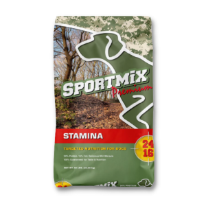 Sportmix® Stamina 24/18 SPORTMiX®, Stamina, 24/18, Midwestern, Pet, Foods, Wells, premium, dog, physically, active, dogs, endurance, Nutrient-rich, formula, food, high, quality, ingredient, vitamins, minerals, strong, muscles, bones, glossy, coat, balanced, diet, 24%, Protein, 18%, Fat