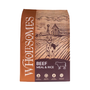 Sportmix® Wholesomes™ Beef Meal & Rice SPORTMiX Wholesomes, SPORTMiX Wholesomes Dog Food, Beef Meal & Rice, Omega 3, Omega 6, Beef and Rice, Skin and Coat Dog Food, Canine Food, Natural Food, Balanced Diet Food, Sportmix, Wholesomes dogfood, Earthborn, Holistic Pet Food, Corn Free, Wheat Free, Soy Free, No Soy, No Corn, No Wheat, Dog Kibble, Protein Dog Food, 25/15