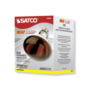 Satco® 250W Red Bulb Satco, 250, watt, w, Red, Bulb, heating, lamp, s4998, stock, supplies, supply, outdoor, farm, barn, ranch, miller, little, giant