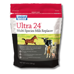 Sav-A-Caf® Ultra 24™ Multi-Species Milk Replacer (4 lb.) 
