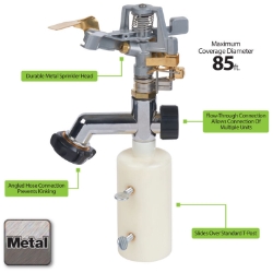 Melnor® T-Post Metal Pulsating Sprinkler 