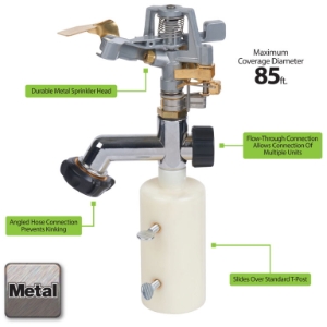 Melnor® T-Post Metal Pulsating Sprinkler 