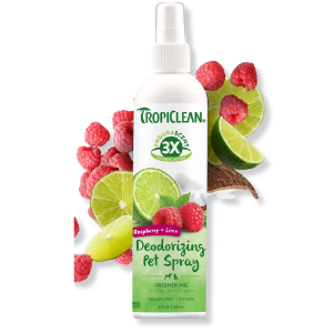 TropiClean® EnduraScent Raspberry Lime Deodorizing Spray 