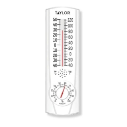 Taylor® Thermometer / Hygrometer 9" 