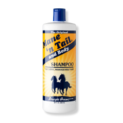 Straight Arrow® The Original Mane ‘n Tail Shampoo Original, Mane, ‘n, Tail®, Shampoo, Straight, Arrow, Equine, Horse, grooming, formula, high, lathering, cleansing, agents, fortified, moisturizers, emollients, Rich, fragrant, lather, down, skin, cleansing, action, dirt, debris, coat, without, stripping, natural, oils, gentle, pH, balanced, formula, provides, optimum, body, shine, manageability, Micro-enriched, protein, formula, fortified, moisturizers, emollients, condition, leaving, coat,  soft, shiny, Regular, use, enhances, coat, health, appearance