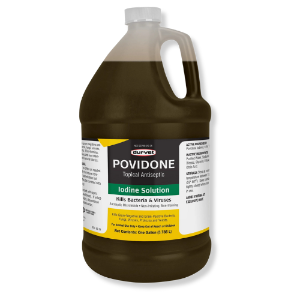 Topical Antiseptic - 1.0% Iodine Solution - 1 Gallon 