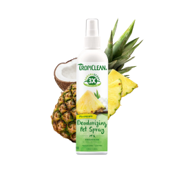 TropiClean® EnduraScent Pineapple Scented Dog & Cat Deodorizing Spray 