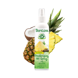TropiClean® EnduraScent Pineapple Scented Dog & Cat Deodorizing Spray 