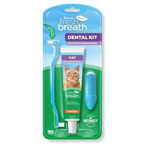 TropiClean® Fresh Breath Dental Kit for Cats 