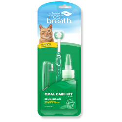TropiClean® Fresh Breath Oral Care Kit For Cats 