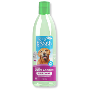 TropiClean® Fresh Breath Oral Care Water Additive Plus Hip & Joint for Pets 