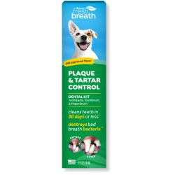 TropiClean® Fresh Breath Peanut Butter Oral Care Kit for Dogs & Cats 