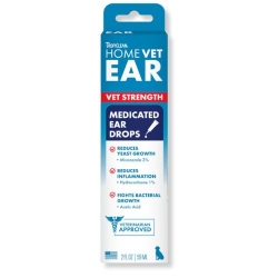 TropiClean® HomeVet Medicated Dog Ear Drops 
