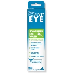 TropiClean® HomeVet Soothing Eye Wash for Dogs & Cats 