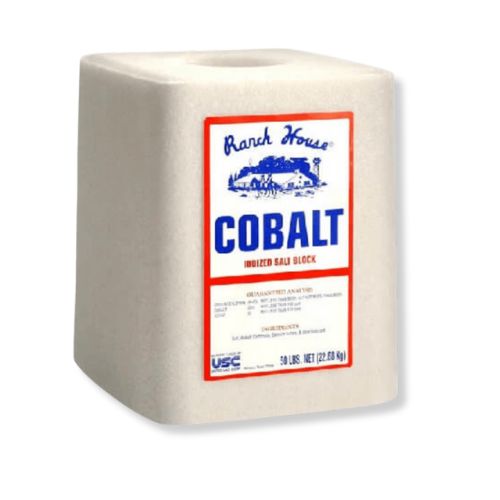 USC® Ranch House Iodized Cobalt Salt Block 