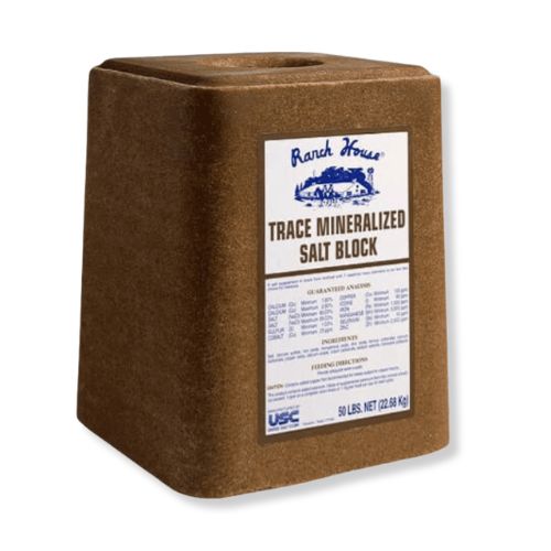 USC® Ranch House Trace Mineral Salt Block / Brick 