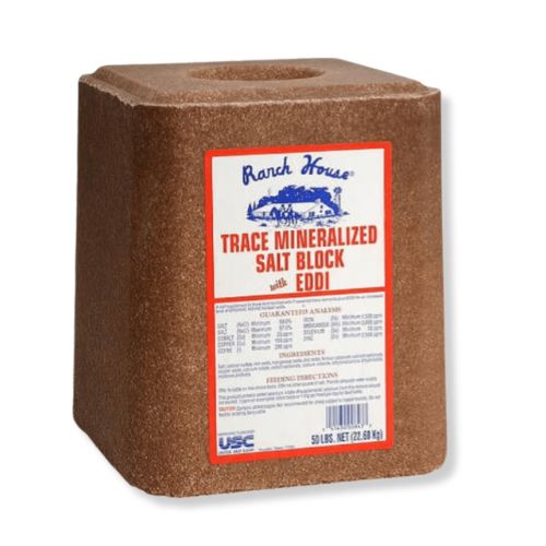 USC® Ranch House Trace Mineral with EDDI Salt Block 