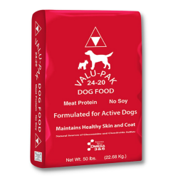 Specialty Feeds® Valu-Pak Red 24-20 Valu-Pak, 24-20, Specialty, Feeds, Pet, supplies, Dog, food, Dry, AAFCO, Nutrient, Profiles, life, stage