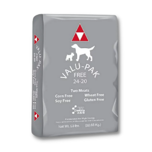 Specialty Feeds® Valu-Pak Silver 24-20 Valu-Pak, FREE, 24-20, Specialty, Feeds, Pet, Supplies, Dog, food, premium, Two, Meats, CORN, SOY, WHEAT, gLUTEN FREE,Omega, Fatty, Acids