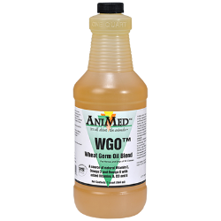 Animed® WGO™ Wheat Germ Oil Blend AniMed™, WGO™, Wheat, Germ, Oil, Blend, Equine, horse, supplement, Pet, dog