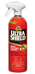 UltraShield® Red Insecticide & Repellent UltraShield®, Red, Insecticide, Repellent, Absorbine, WF, Young, Equine, Horse, Pet, Supplies, fly, premise, mosquitoes, ticks, gnats, Insect