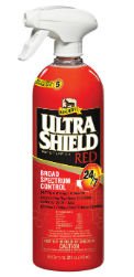 UltraShield® Red Insecticide & Repellent UltraShield®, Red, Insecticide, Repellent, Absorbine, WF, Young, Equine, Horse, Pet, Supplies, fly, premise, mosquitoes, ticks, gnats, Insect