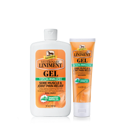 Absorbine® Veterinary Liniment Gel Absorbine®, Veterinary, Liniment, Gel, WF, Young, horse, natural, blend, equine, sore, muscle, relief, equine, stiff, joints, tendinitis, warm, soothing, treatment, muscular, soreness, arthritis, spearmint-scented, menthol