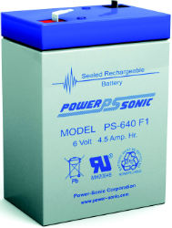 Power Sonic® Rechargeable Battery Power Sonic® Rechargeable Battery, Wildgame Innovations, deer feeder batteries,  sealed lead-acid battery, SLA battery, Absorbent Glass Mat battery, AGM technology, deer feeders, garden tractors, children's vehicles, wheelchairs