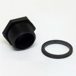 Behlen® 1¼" Poly Tank Plug with Washer Behlen®, Country, 1¼", Poly, Tank, Plug, Washer, Livestock, stock, galvanized, replacement, parts, plug