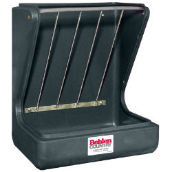 Behlen® Poly Wall Feeder Behlen®, Poly, Wall, Feeder, Equine, Horse, livestock, one-piece, molded, unit, smooth, edges, galvanized, hay, rack