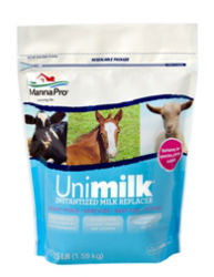 Unimilk® Multi-Species Milk Replacer Unimilk® Multi-Species Milk Replacer, Manna Pro, young animal milk, calf milk, kid milk, puppy milk, foal milk