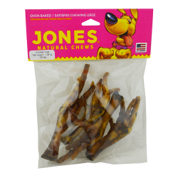 Jones® Natural Chews Chicken Feet Jones®, Natural, Chews, Chicken, Feet, Pet, dog, supplies, treats, Natural, baked, healthy, treat, nails, removed, high, protein, Numerous, health, qualities, chondroitin, glucosamine, companion, all, sizes, 100%, grown, made, America, USA