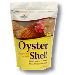 Oyster Shell Oyster Shell, Manna Pro, calcium for poultry, builds strong eggshells, nutritional supplement for poultry
