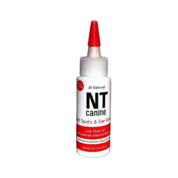 NT Canine™ NT, Canine, Four Oaks, Farm Ventures, Durvet, NO THRUSH, dry, natural, dust, powder, mineral, salt, herbs, Hot Spots, canine, skin, ailments, ear, irritation, eczema, USA, aid, treat, heal, soothe, itching, bacteria, fungus, control, hair, loss, cat, dog, first, aid, wound, care