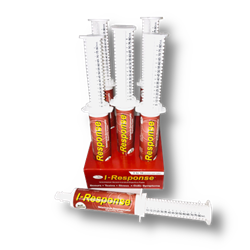 Immediate Response™ Immediate Response™, Durvet, Ortho Equine, immediate treatment of the symptoms of colic, scours, gut ache, stress, heat exhaustion, dehydration, exposure to moldy hay, digestive upset, diarrhea, physical trauma. Restores horse’s digestive balance, first aid for horses, equine first air,