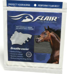 Flair® Equine Nasal Strips Flair® Equine Nasal Strips, Horse Supplies, Equine Supplies, barrel racing horses, working horses