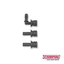 Chapin® 3/4” Quick Attach Fittings 90° / 2 Straight 