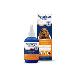 Vetericyn Plus® All Animal Ear Rinse Vetericyn, Plus, All, Animal, Ear, Rinse, Innovacyn, Pet, multi, species, safe, advanced, hypochlorous, ph, level, maintain, aid, treat, heal, health, care, no, burn, sting, flush, clean, cleanse, care, wound, irritation, long, lasting, easy, maintain, safe, non, toxic, alcohol, free, steroid, antibiotic, relief, relieve, itch, stop, help, odors, dog, cat, canine, feline, horse, rabbit, equine, vet, supply, supplies, stock, goat, sheep, lamb, pig