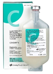 Merck® BOVILIS Covexin 8 Covexin®, 8, 7, way, blackleg, red, water, plus, tetanus, protection, cattle, sheep, prevention, Clostridium, chauvoei, septicum, novyi, perfringens, Types, C, D, haemolyticum, bacillary, hemoglobinuria, tetani