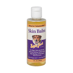 Happy Jack® Skin Balm Happy, Jack, Skin, Balm, indoor, non, staining, pleasant, smell, rough, dry, scaly, skin, loss, hair, intense, itch, elephant, hide, soften, relieve, relief, animal, coat, health, care, topical, med, supplement, dog, cat, scratch, gnaw, gentle, soothe, aid, heal, irritate, Dog, Cat, Horse, canine, feline, equine, stock, vet, supply, supplies, fast, quick, effective, hot, spot, wound