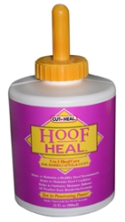 Manna Pro® Cut-Heal® Hoof Heal™ Manna Pro®, Cut-Heal®, Hoof Heal™, 5, 1, Care, Horses, Cattle, Sheep, Goats, Aids, maintaining, healthy, frog, sole, heel, coronary, band, preventing, brittle, cracked, wall, heel, breathe, all, weather, easy, brush, on, formula, Deep, rapid, penetration, one, application, providing, 3, 5, days, protection