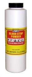Durvet ® Blood Stop Powder Blood Stop Powder, aid, controlling, bleeding, superficial cuts, wounds, dehorning.