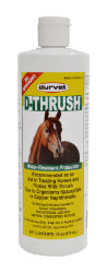 Durvet® D-Thrush Durvet®,  D-Thrush, Recommended, aid, treating, horses, ponies, thrush, organisms, susceptible, Copper, Naphthenate, Provides, water-resistant, protection, bandaging, required, Quickly, clears