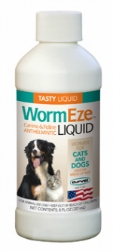 Durvet® WormEze™ Liquid for Dogs & Cats (8 oz.) Durvet® WormEze™ Liquid for Dogs & Cats, Pet Supplies, dog supplies, cat supplies, dog wormer, cat wormer, PIPERAZINE CITRATE