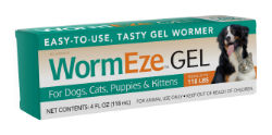 WormEze™ Gel WormEze™ Gel, Durvet, Pet Supplies, Dog supplies, Cat supplies, cat Wormers, feline wormer, dog Wormers, canine wormers, Piperazine Citrate wormer
