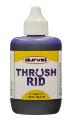Durvet® Thrush RID Thrush RID, Durvet, equine thrush treatment, horse thrush treatment, thrush prevention, helps toughen soles