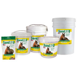 Durvet® SandRID™ Durvet®, SandRID™, Horse, Equine, psyllium, pellet, Sand, Colic, apple, molasses, flavored, 100%, high, swell, volume, help, encapsulate, remove, sand, dirt, intestinal, tract, supports, healthy, gut, function, help, reduce, possibility, horses, love, pelleted, easy, feed, top, dress, fed, alone